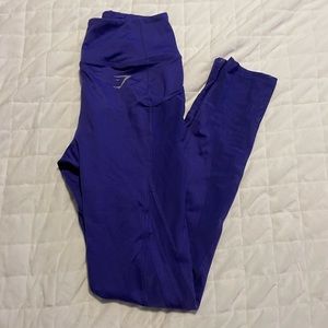 Gymshark Blue Sleek Sculpture Leggings